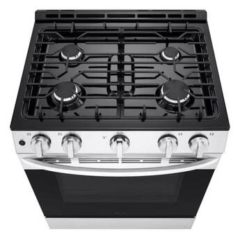 5.8 Cu. Ft. Stainless Slide-In Gas Range — thumbnail 4