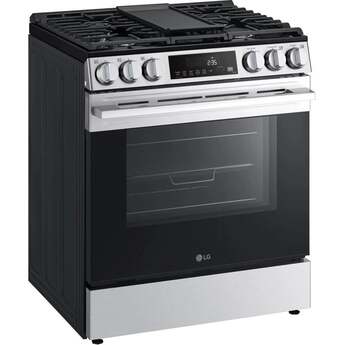 LG LSGL5833X 5.8 cu.ft. Smart Gas Single Oven Slide-in Range, Air Fry, Fan — thumbnail 11
