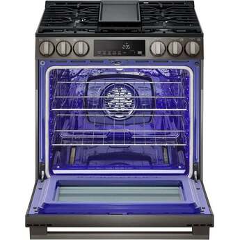 LG LSGL5833Z 5.8 cu. ft. Smart Gas Slide-in Range: Black Stainless Black Stainless Steel — thumbnail 19