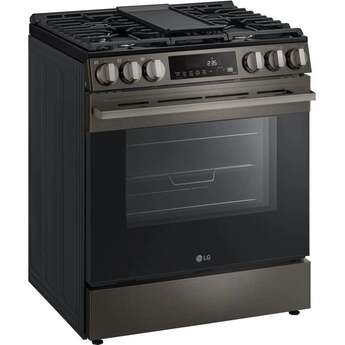 LG LSGL5833Z 5.8 cu. ft. Smart Gas Slide-in Range: Black Stainless Black Stainless Steel — thumbnail 20
