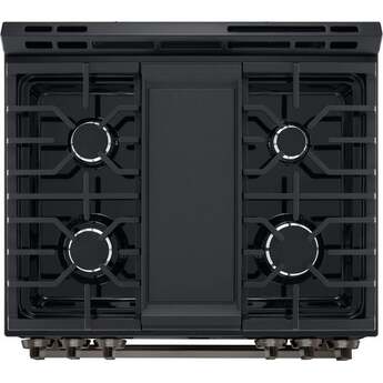 LG LSGL5833Z 5.8 cu. ft. Smart Gas Slide-in Range: Black Stainless Black Stainless Steel — thumbnail 7