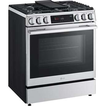 LG LSGL6335X 6.3 cu ft. Smart Gas Slide-In Range ProBake Convection? InstaView?, — thumbnail 16