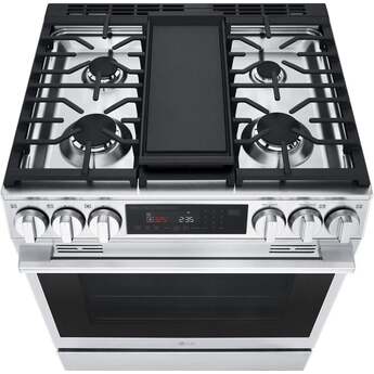 LG LSGL6335X 6.3 cu ft. Smart Gas Slide-In Range ProBake Convection? InstaView?, — thumbnail 17