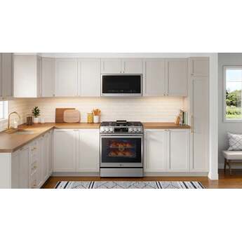LG LSGL6335X 6.3 cu ft. Smart Gas Slide-In Range ProBake Convection? InstaView?, — thumbnail 5