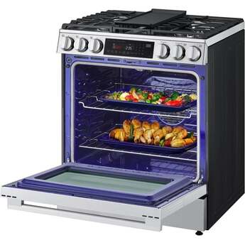 LG LSGL6335X 6.3 cu ft. Smart Gas Slide-In Range ProBake Convection? InstaView?, — thumbnail 6