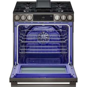 LG LSGL6335Z 5.8 cu. ft. Smart Gas Slide-in Range: Black Stainless Black Stainless Steel — thumbnail 15