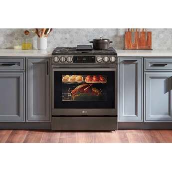 LG LSGL6335Z 5.8 cu. ft. Smart Gas Slide-in Range: Black Stainless Black Stainless Steel — thumbnail 20