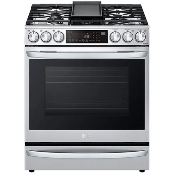 LG LSGL6337F Stainless Steel Slide-in Gas Range, in Stainless Steel