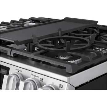 LG LSGL6337X 6.3 cu ft. Smart Gas Slide-In Range Printproof Stainless Steel — thumbnail 9