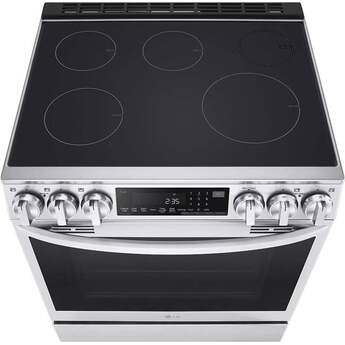 LG 30 Inch Slide-in Induction Smart Range with 5 Radiant Elements, 6.3 cu. ft. Oven Capacity, Storage Drawer, ProBake Convection®, Air Fry, Sabbath Mode, Self+EasyClean®, Wi-Fi, InstaView® and Energy Star Certified: Printproof Stainless Steel — thumbnail 15