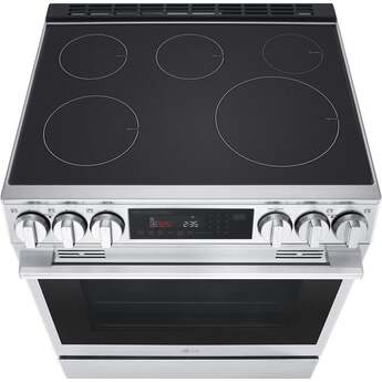 LG 30 Inch Slide-In Smart Induction Range with 5 Elements, 6.3 cu. ft. ProBake Convection® Oven, UltraHeat™ Element, Storage Drawer, InstaView®, EasyClean®, Sabbath Mode, and ENERGY STAR®: PrintProof® Stainless Steel — thumbnail 15