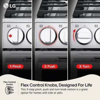 LG 30 Inch Slide-In Smart Induction Range with 5 Elements, 6.3 cu. ft. ProBake Convection® Oven, UltraHeat™ Element, Storage Drawer, InstaView®, EasyClean®, Sabbath Mode, and ENERGY STAR®: PrintProof® Stainless Steel — thumbnail 17