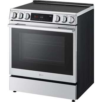 LG 30 Inch Slide-In Smart Induction Range with 5 Elements, 6.3 cu. ft. ProBake Convection® Oven, UltraHeat™ Element, Storage Drawer, InstaView®, EasyClean®, Sabbath Mode, and ENERGY STAR®: PrintProof® Stainless Steel — thumbnail 20