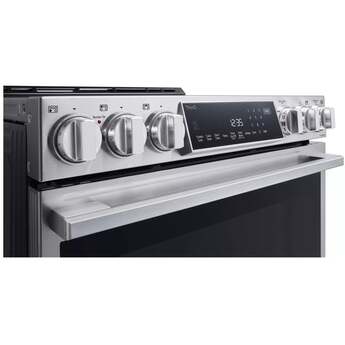 LG Studio 30 Inch Smart Slide In Induction Range with 5 Induction/Radiant Elements, 6.3 Cu. Ft. Oven Capacity, ProBake Convection®, Storage Drawer, Wi-Fi, Easy Clean, Self Clean, Sabbath Mode and Energy Star Certified: Fingerprint Resistant Stainless Steel — thumbnail 5