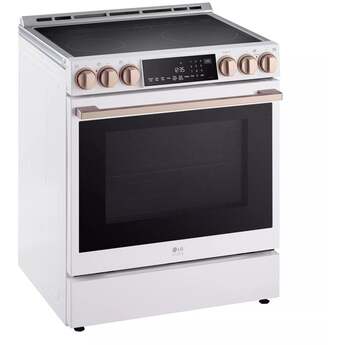 LG Studio LSIS6338NE 30 Inch Smart Slide In Induction Range Essence White — thumbnail 8