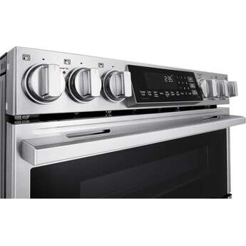 LG 30 Inch Slide-In Electric Smart Range with 7.3 cu. ft Total Capacity, Double Oven 4 Induction Elements, 1 Radiant Element, ProBake Convection®, Air Fry, , SmoothTouch™ Controls, Induction Cooktop w/ Flex Zone, and Energy Star Qualified️: Printproof Stainless Steel — thumbnail 37