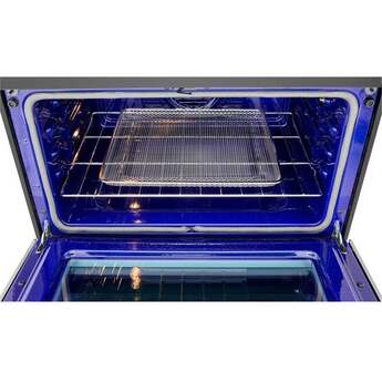 LG 30 Inch Slide-In Electric Smart Range with 7.3 cu. ft Total Capacity, Double Oven 4 Induction Elements, 1 Radiant Element, ProBake Convection®, Air Fry, , SmoothTouch™ Controls, Induction Cooktop w/ Flex Zone, and Energy Star Qualified️: Printproof Stainless Steel — thumbnail 5
