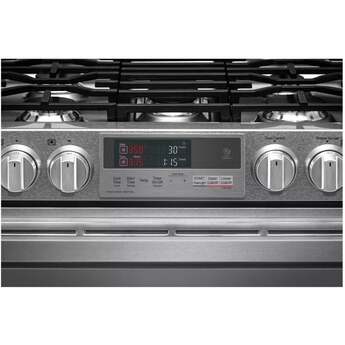 LG Signature Signature 30" Stainless Steel Dual Fuel (Gas) Slide-In Sealed Burne — thumbnail 2