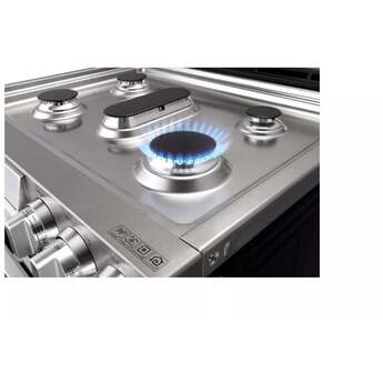 LG Signature Signature 30" Stainless Steel Dual Fuel (Gas) Slide-In Sealed Burne — thumbnail 4