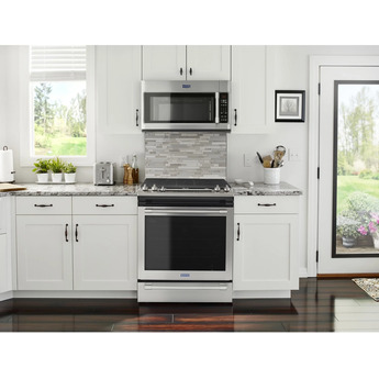 Maytag 30" Fingerprint Resistant Stainless Steel Gas Slide-In Sealed Burner Range - ADA Compliant - Convection - ADA Compliant — thumbnail 2