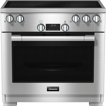 Miele 36 Inch Easy Control Induction Range: Stainless Steel