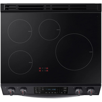 Samsung NE63B8611SG 30 Inch Induction Electric Slide-In Range in Black Stainless Steel — thumbnail 12