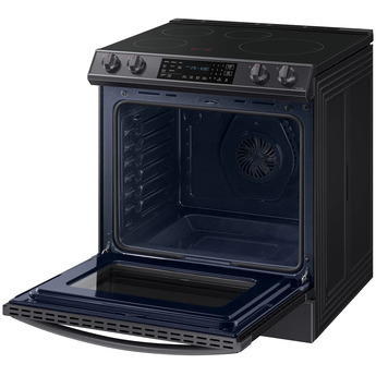 Samsung NE63B8611SG 30 Inch Induction Electric Slide-In Range in Black Stainless Steel — thumbnail 16