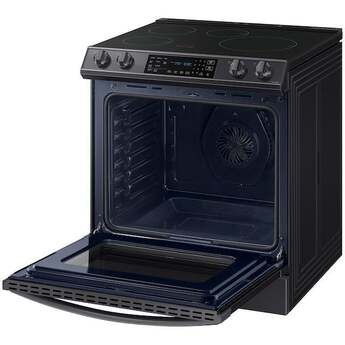 Samsung NE63B8611SG 30 Inch Induction Electric Slide-In Range in Black Stainless Steel — thumbnail 22