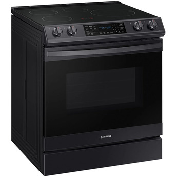 Samsung NE63B8611SG 30 Inch Induction Electric Slide-In Range in Black Stainless Steel — thumbnail 26