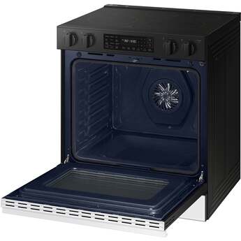 Samsung NSE6DB830012 30 Inch Slide-In Electric Smart Range White Glass — thumbnail 15