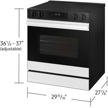 Samsung NSE6DB830012 30 Inch Slide-In Electric Smart Range White Glass — thumbnail 25