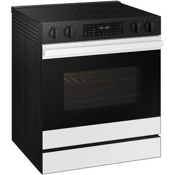 Samsung NSE6DB830012 30 Inch Slide-In Electric Smart Range White Glass — thumbnail 5