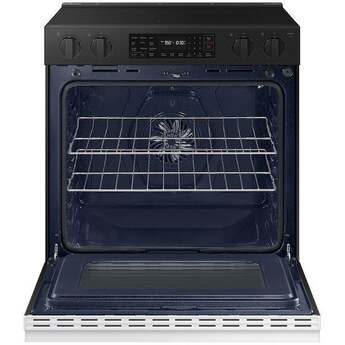 Samsung NSE6DB830012 30 Inch Slide-In Electric Smart Range White Glass — thumbnail 7
