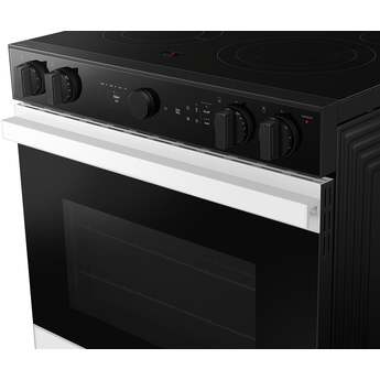 Samsung NSE6DB850212 Bespoke Smart Slide-In Electric Range 6.3 Cu. Ft. White Glass — thumbnail 26