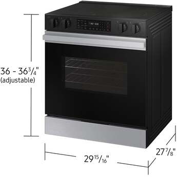 Samsung NSE6DG8100SR Bespoke Smart Slide-In Electric Range 6.3 cu. ft. Stainless Steel — thumbnail 41