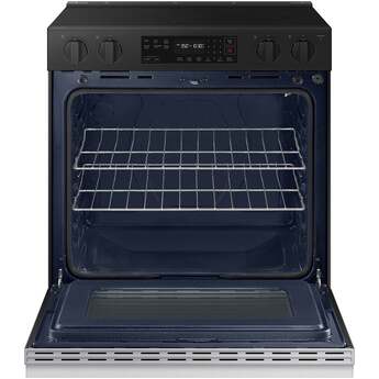 Samsung NSE6DG8100SR Bespoke Smart Slide-In Electric Range 6.3 cu. ft. Stainless Steel — thumbnail 8