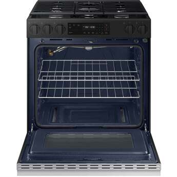 Samsung NSE6DG8100SR Bespoke Smart Slide-In Electric Range 6.3 cu. ft. Stainless Steel — thumbnail 9