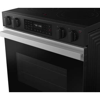 Samsung NSE6DG8300SR 6.3 Cubic Foot Electric Slide In Range Convection Self Clean Air Fry: Stainless Steel — thumbnail 26