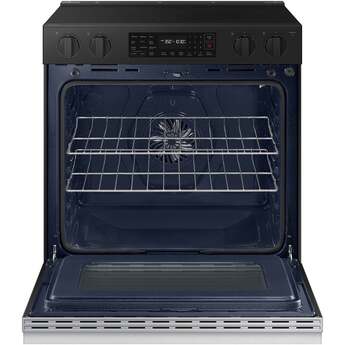 Samsung NSE6DG8300SR 6.3 Cubic Foot Electric Slide In Range Convection Self Clean Air Fry: Stainless Steel — thumbnail 33
