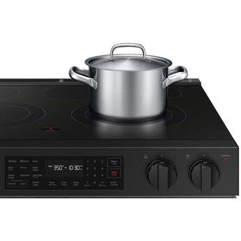 Samsung NSE6DG8300SR 6.3 Cubic Foot Electric Slide In Range Convection Self Clean Air Fry: Stainless Steel — thumbnail 39