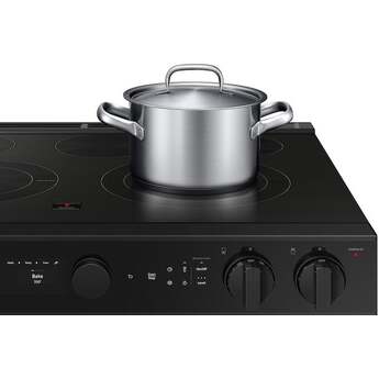 Samsung NSE6DG8500MT 6.3 Cubic Foot Electric Slide In Range Smart Dial Convection Self Matte Black Steel — thumbnail 16