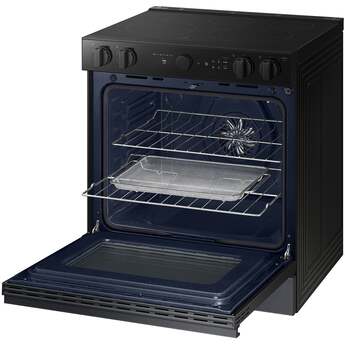 Samsung NSE6DG8500MT 6.3 Cubic Foot Electric Slide In Range Smart Dial Convection Self Matte Black Steel — thumbnail 29