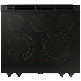 Samsung NSE6DG8500MT 6.3 Cubic Foot Electric Slide In Range Smart Dial Convection Self Matte Black Steel — thumbnail 33