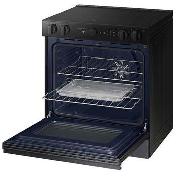Samsung NSE6DG8500MT 6.3 Cubic Foot Electric Slide In Range Smart Dial Convection Self Matte Black Steel — thumbnail 34