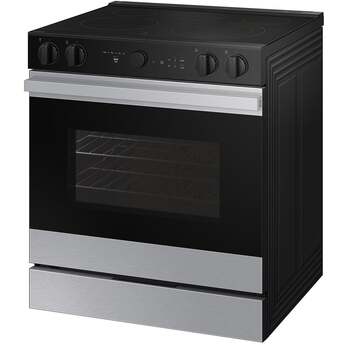 Samsung NSE6DG8500SR 6.3 Cubic Foot Electric Slide In Range Smart Dial Convection Self Stainless Steel — thumbnail 16