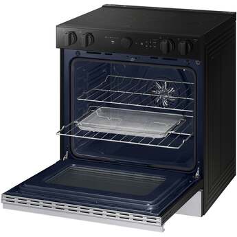 Samsung NSE6DG8500SR 6.3 Cubic Foot Electric Slide In Range Smart Dial Convection Self Stainless Steel — thumbnail 27