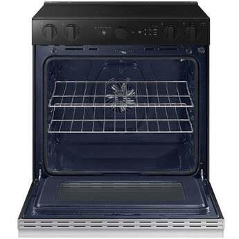 Samsung NSE6DG8500SR 6.3 Cubic Foot Electric Slide In Range Smart Dial Convection Self Stainless Steel — thumbnail 33