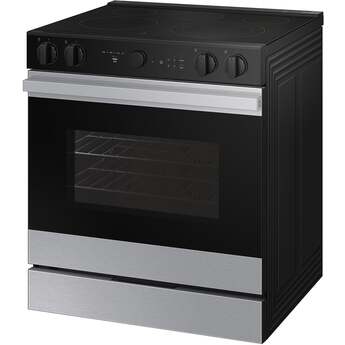 Samsung NSE6DG8500SR 6.3 Cubic Foot Electric Slide In Range Smart Dial Convection Self Stainless Steel — thumbnail 7