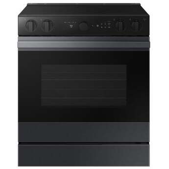 Samsung NSE6DG8502MT Bespoke Smart Slide-In Electric Range 6.3 Cu. Ft. Matte Black Steel