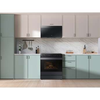 Samsung NSE6DG8502MT Bespoke Smart Slide-In Electric Range 6.3 Cu. Ft. Matte Black Steel — thumbnail 8
